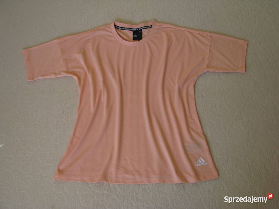 Tshirt koszulka sportowa Adidas brzoskwiniowa M Rozmiar 38(M) sprzedam