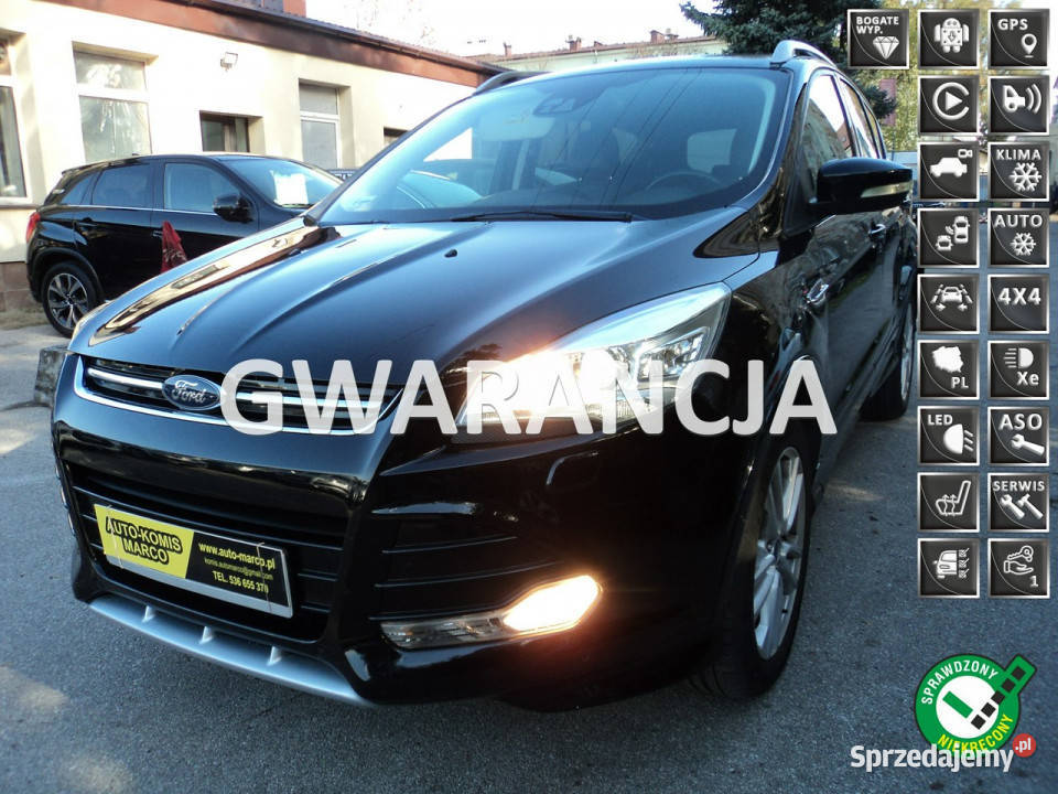 Ford Kuga sprzedam ładną Kuge z2015r 20 D 179 czujnik zmierzchu Lublin