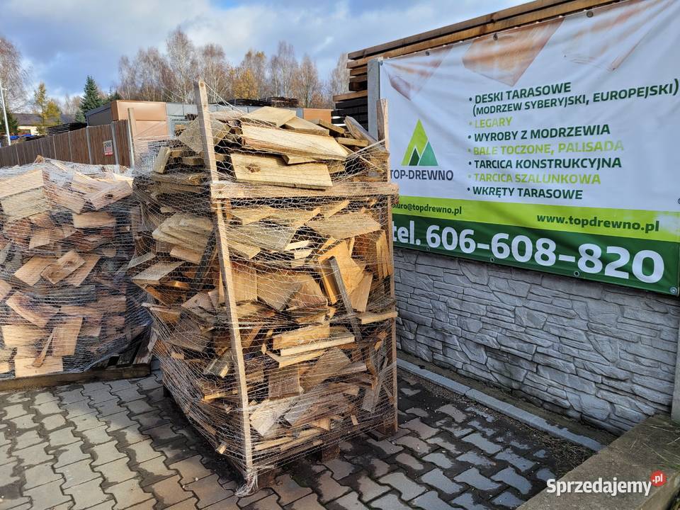 Drewno opałowe na OPAŁ kominkowe do palenia Poczesna