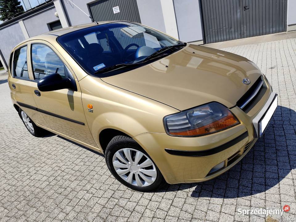 Daewoo Kalos Aveo 12 2004 Miejskie Oszczędne