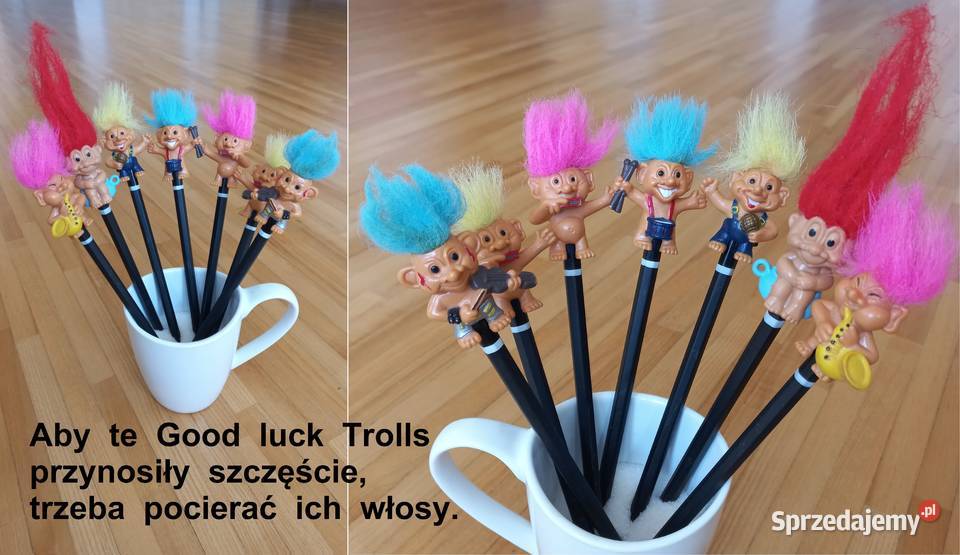 TROLLE retro 10 figurek russ berrie bee92 ace Warszawa sprzedam