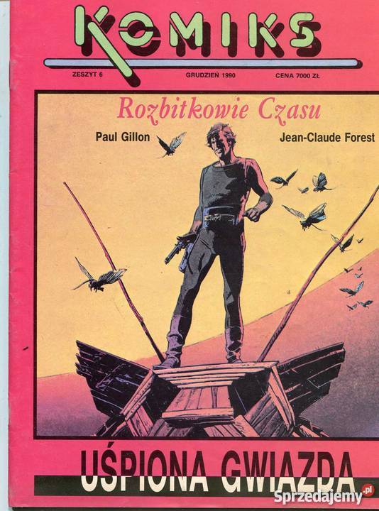 Komiks Fantastyka Rozbitkowie Czasu Uśpiona Pozostałe Szczecin