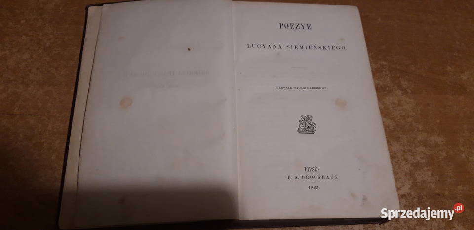 BIBLIOTEKA PISARZY POLSKICH x 10 LIPSK 1863 oryg Iwno