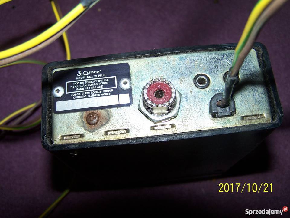 CB radio Cobra 19 plus uszkodzone Unisław sprzedam