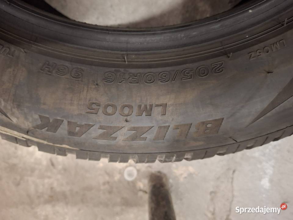 Do sprzedania opony zimowe Bridgestone LM 005 małopolskie