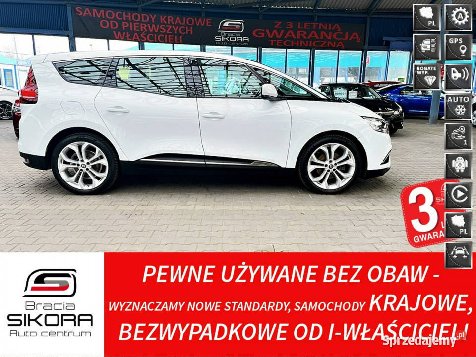 Renault Grand Scenic 7Osób NAVILed 3Lata światła LED Mysłowice