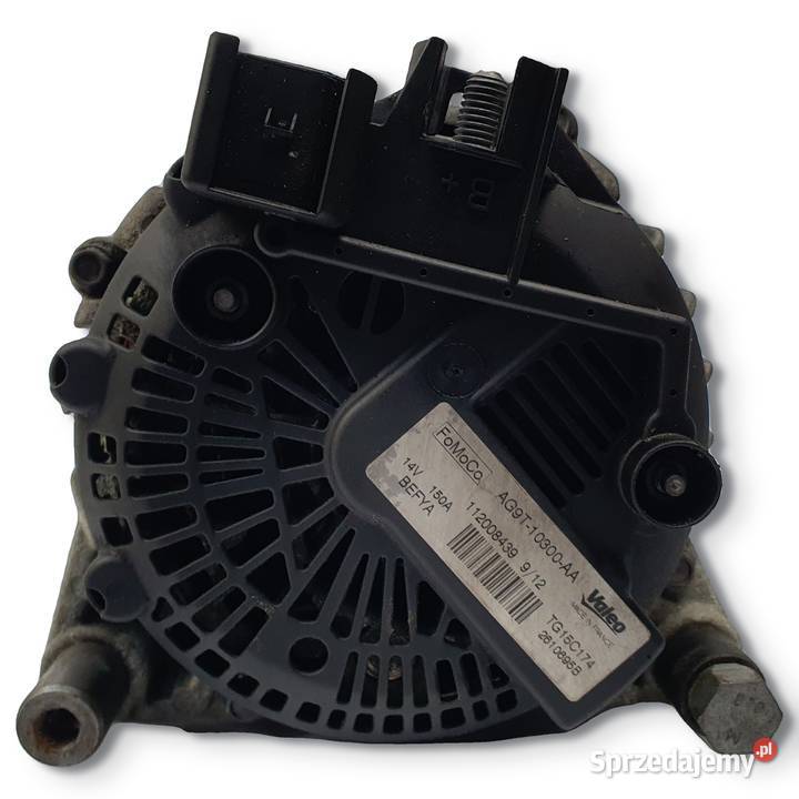 ALTERNATOR Ford Kuga S 20 TDCI 150 A Valeo osobowe Układ elektryczny, zapłon