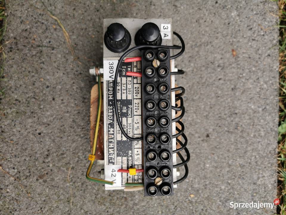 Transformator ochronny PZ300 380V42V Balkancar Pozostałe Kiełczów