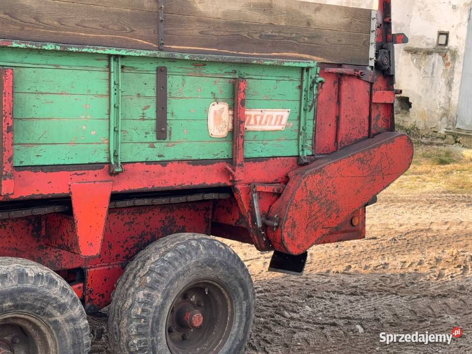 Rozrzutnik obornika 8t tandem lubelskie