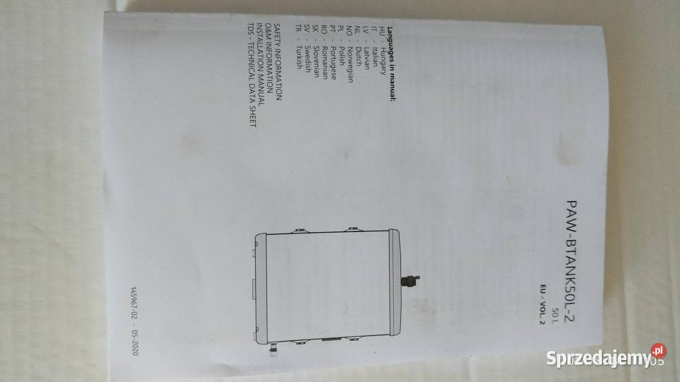 Sprzedam zbiornik buforowy wody Panasonic Dom i Ogród Góra Siewierska