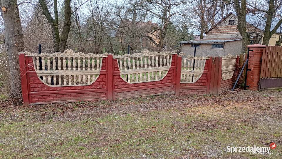 Płot betonowy ogrodzenie 18 metrów panel 2m x Lublin