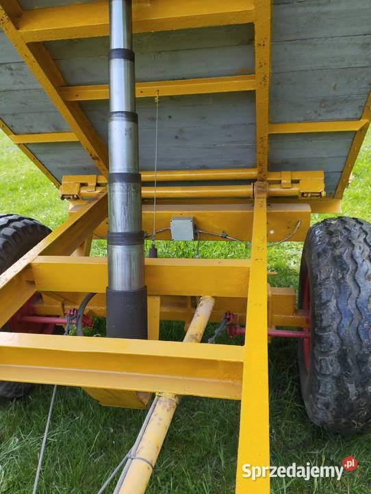 Przyczepa jednoosiowa 6t kiper światła chamulce Przyczepy rolnicze małopolskie Zakliczyn
