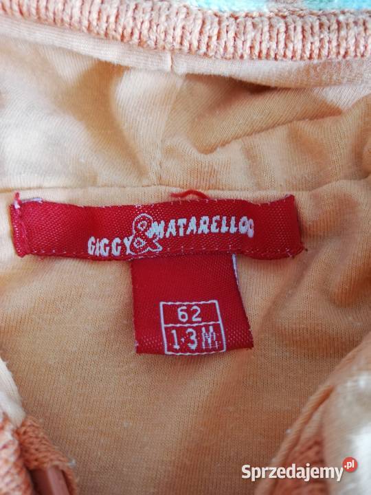 Sweter ciepły z kapturem 62 GigiMatarelloo Katowice