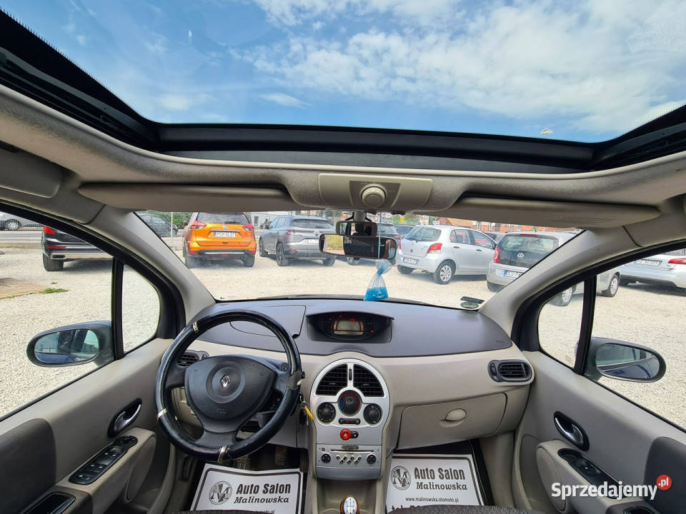 Renault Modus Szyberdach Klimatyzacja Halogeny Hatchback Wągrowiec