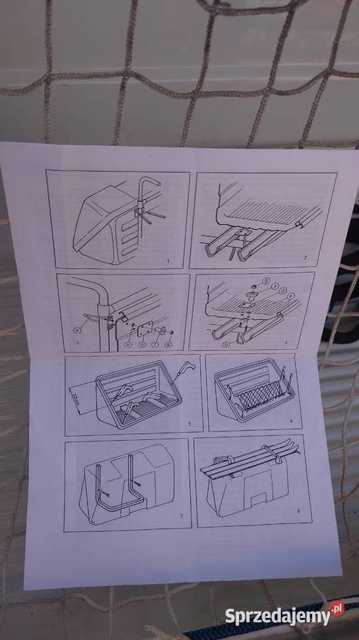 Box plecak bagażnik do kampera przyczepy Niemodlin