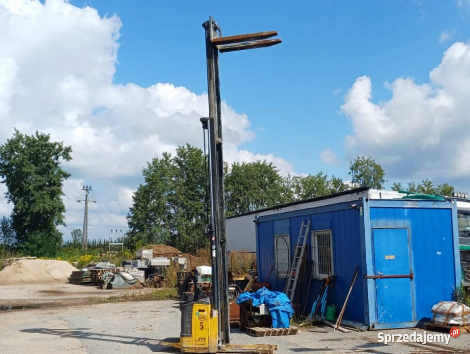 Elektryczny wózek widłowy prowadzony z Izabelin sprzedam