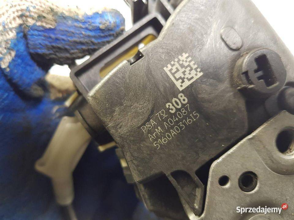 ZAMEK DRZWI PP CITROEN C3 9683446077 osobowe Motoryzacja Lipno