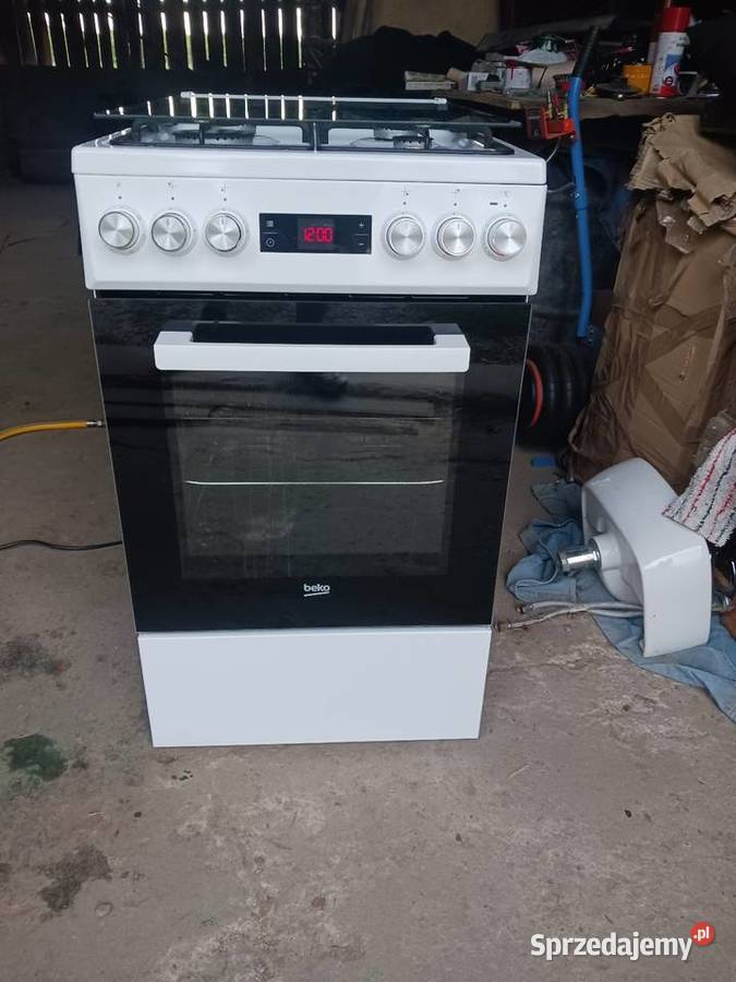 Kuchenka gazowa z piekarnikiem elektrycznym beko Łukawa