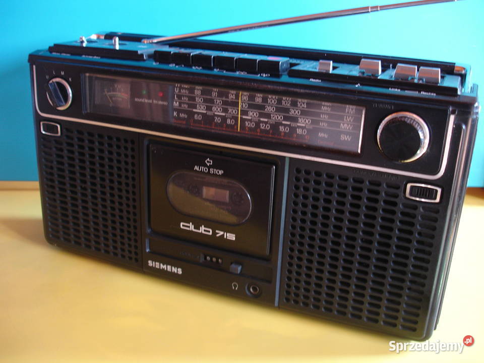 Radiomagnetofon SIEMENS CLUB 715 Zielona Góra