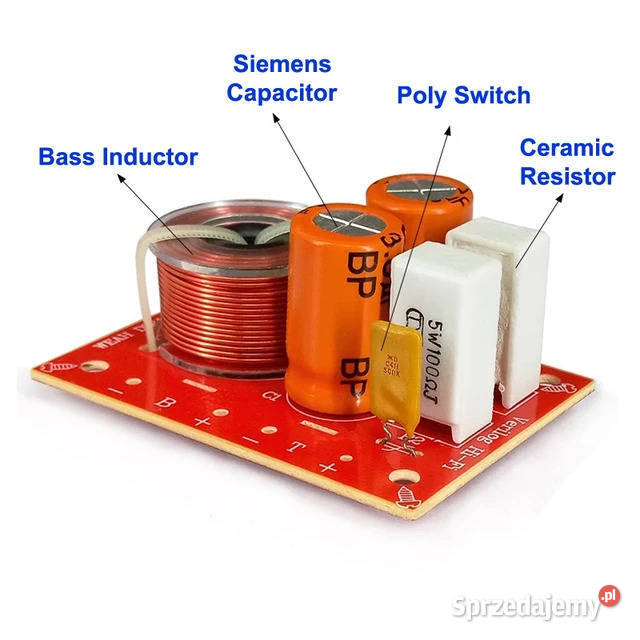 2 sztuk 2 Way 80W Diy głośnik filtr obwodu Pozostałe Pozostałe Kętrzyn