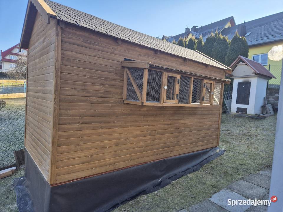 Gołębnik z wolierą Dla ptaków Jordanów