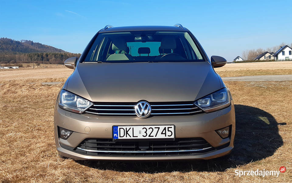 VW Golf sportvan 20 tdi Blumotion Highline ogranicznik prędkości Bystrzyca Kłodzka