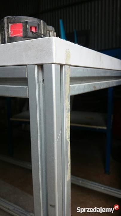 Stół roboczy na profilach aluminiowych Wrocław