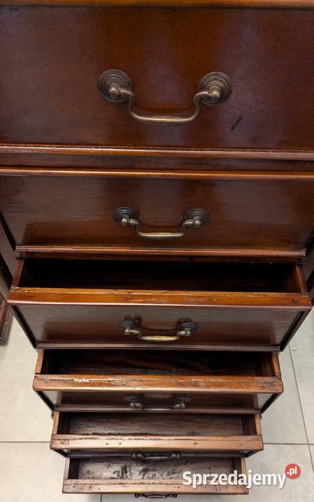 Piękna wysoka szyfonierakomoda kolonialna sklep Dąbrowa Górnicza