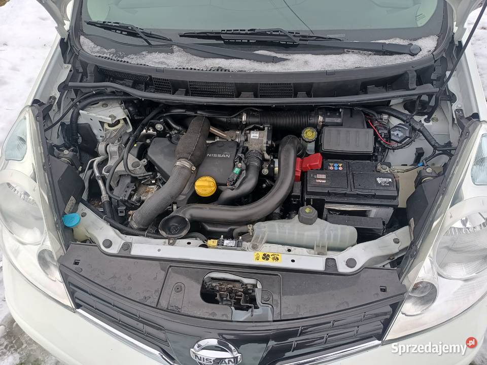 Nissan Note 15dci Kamera cofania Navi Rok produkcji 2012 łódzkie Podkonice Miejskie sprzedam