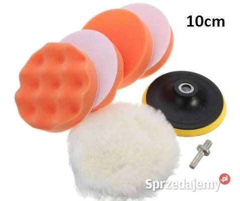 NOWE pady rzep talerz zestaw polerski 10