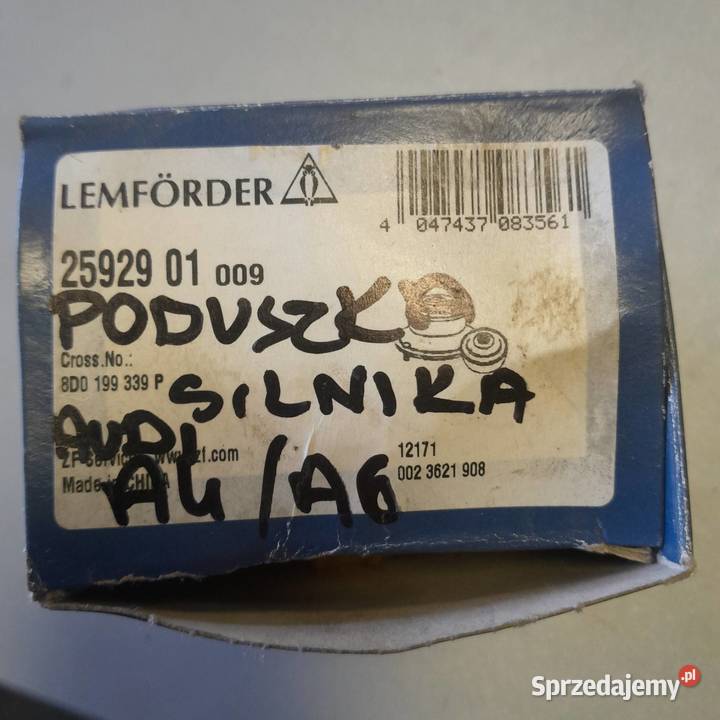 Poduszka silnika LEMFORDER 2592901 Audi A4 A6 Ryki