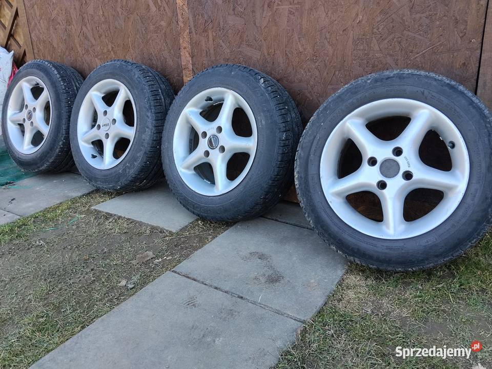 Alufelgi 15 Borbet 4X108 opony 18565 R15 podkarpackie Brzozów sprzedam