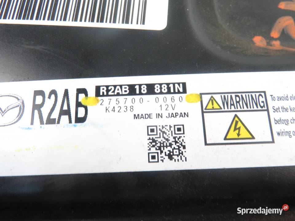 STEROWNIK MAZDA 6 II GH 22 MZRCD 2757000060 sprzedam
