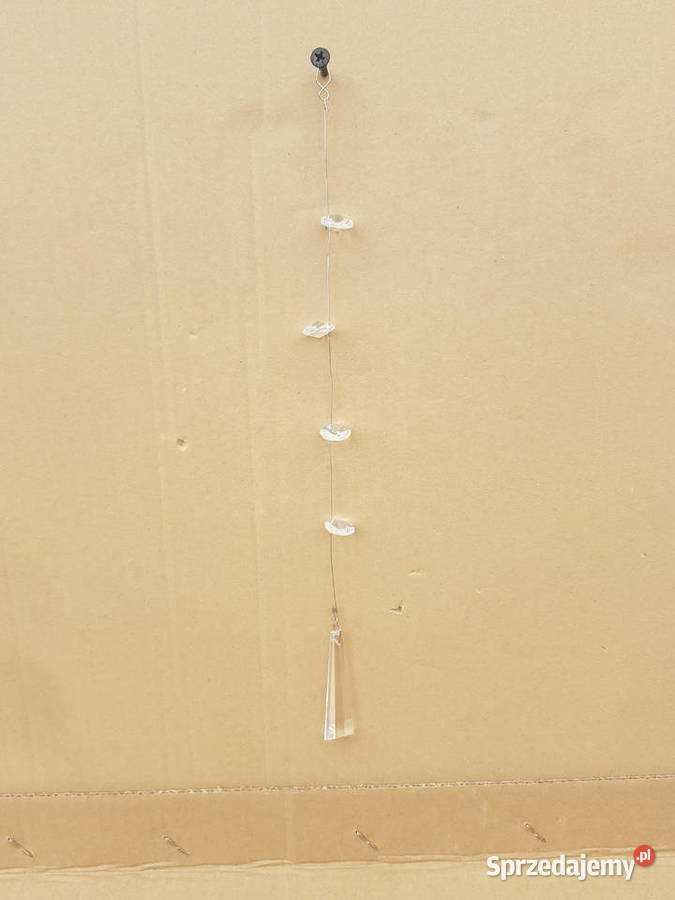 Klosz kryształek crystal koralik wisiorek do Dom i Ogród Warszawa