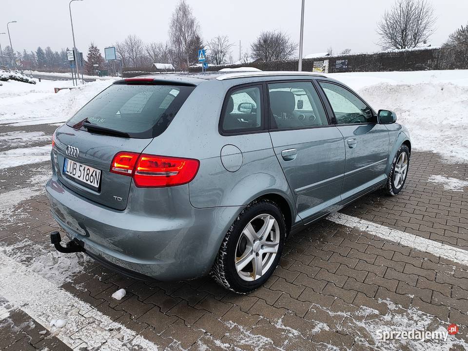 Audi A3 8P 2012 16TDI LedXen Panorama Hak ABS Lublin