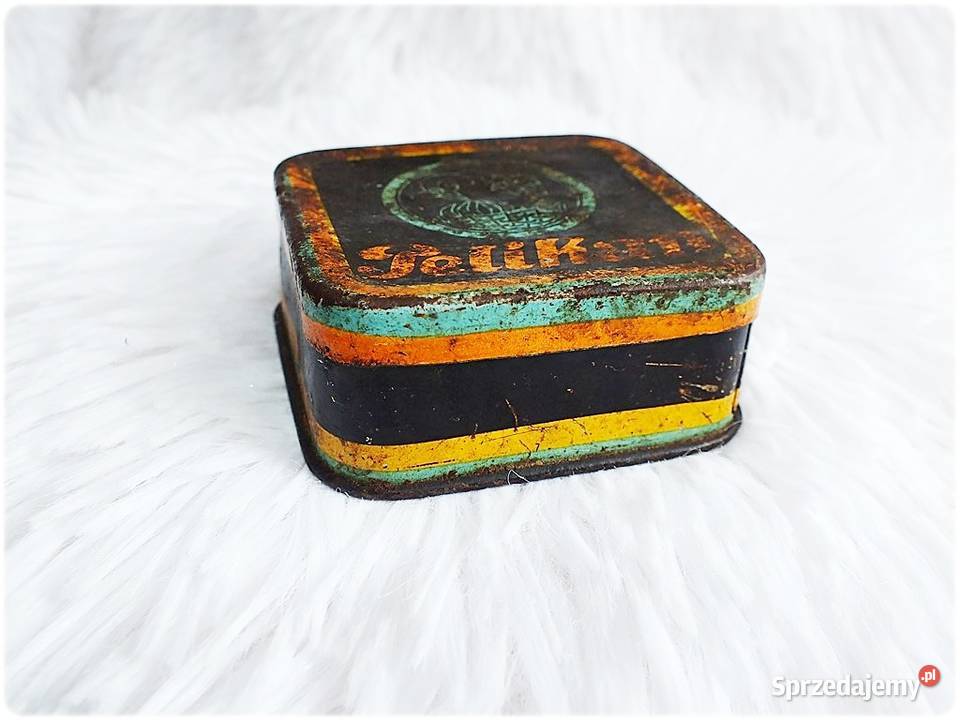 Stare Pudełko Pelikan przedwojenne z lat 30tych lubuskie Żary sprzedam