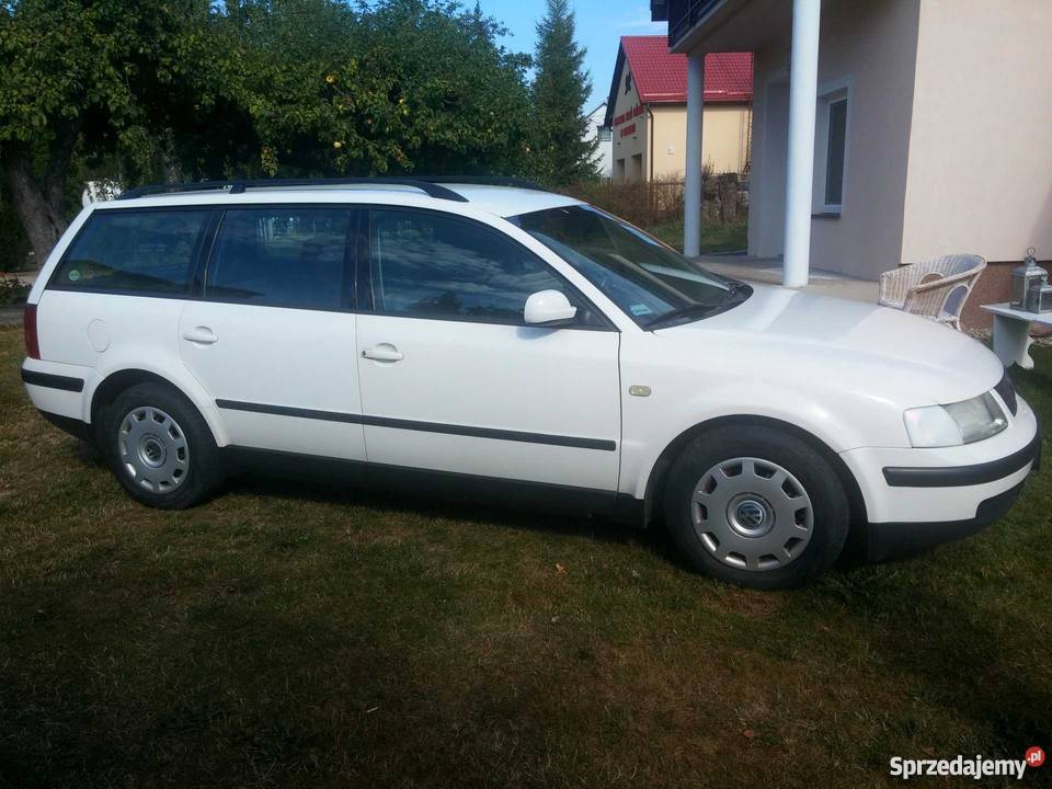 VW Passat B5 1.9TDI Kombi Klima Biały Super Stan Rajgród - Sprzedajemy.pl