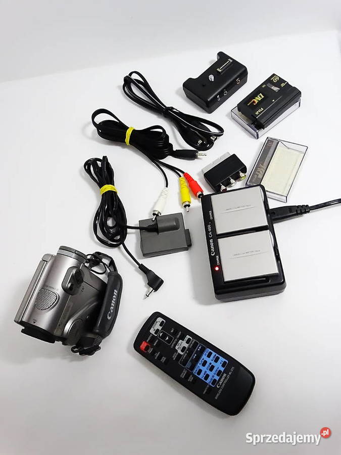 Canon MV3 MC kamera cyfrowa MiniDV akcesoria Canon lubelskie Biłgoraj