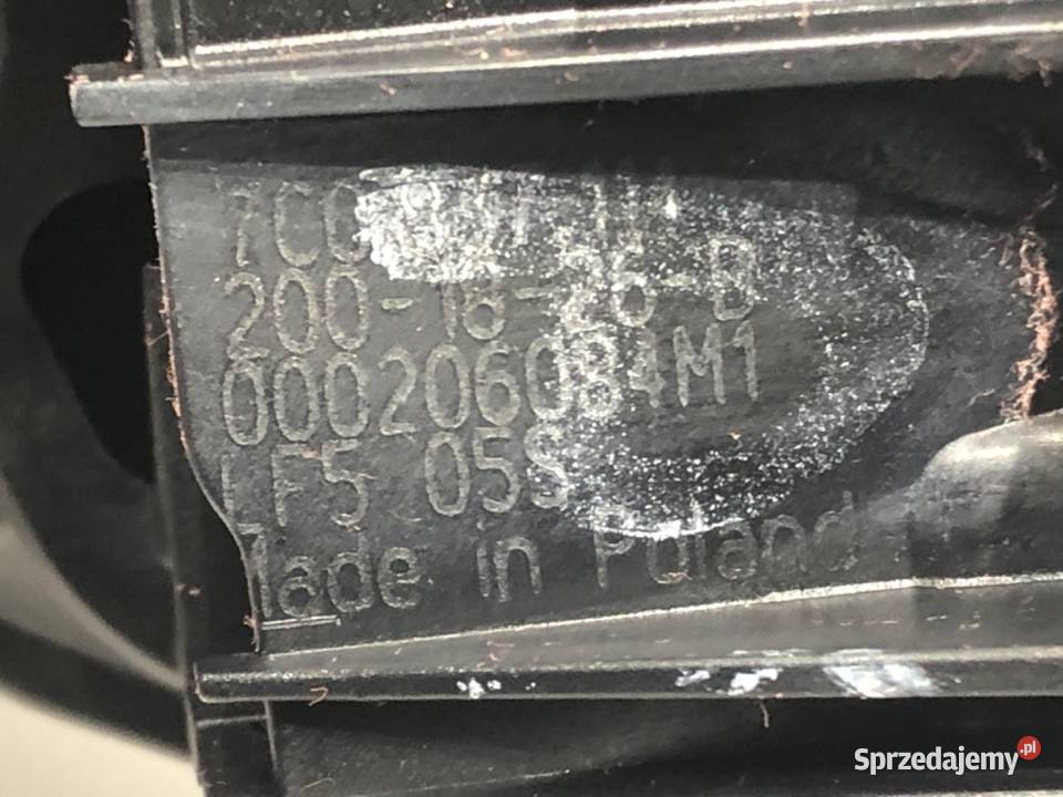 KLAMKA WEWNĘTRZNA PRAWY PRZÓD MAN TGE Bus osobowe