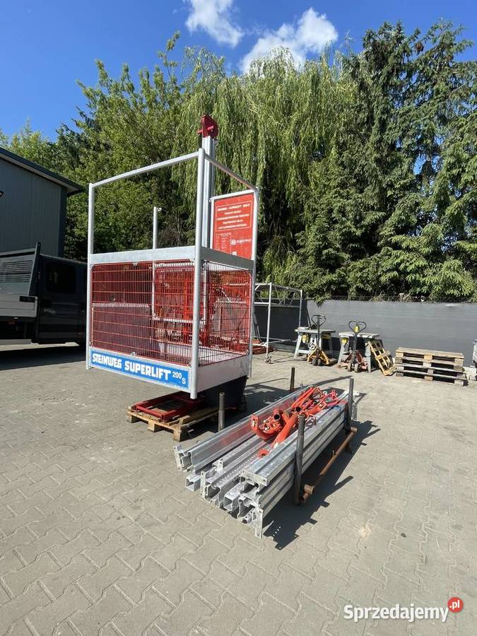 Winda budowlana wyciąg Steinweg Superlift 200 s Pozostałe wielkopolskie Ślesin