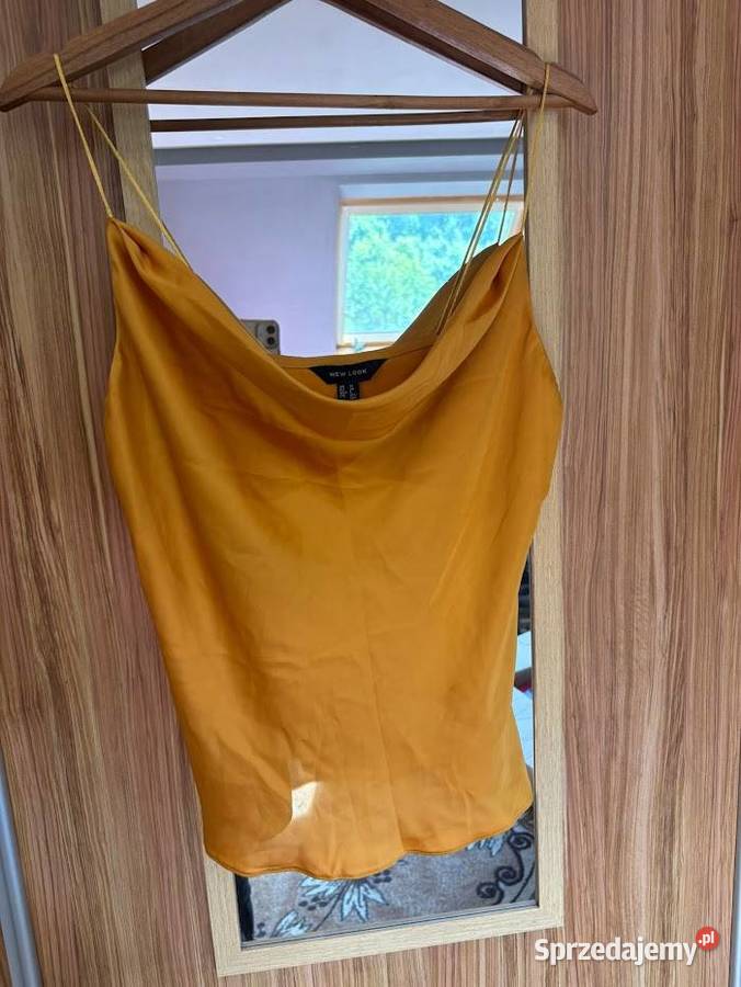 Look żółta bluzka na ramiączkach r 38 Kalwaria Zebrzydowska