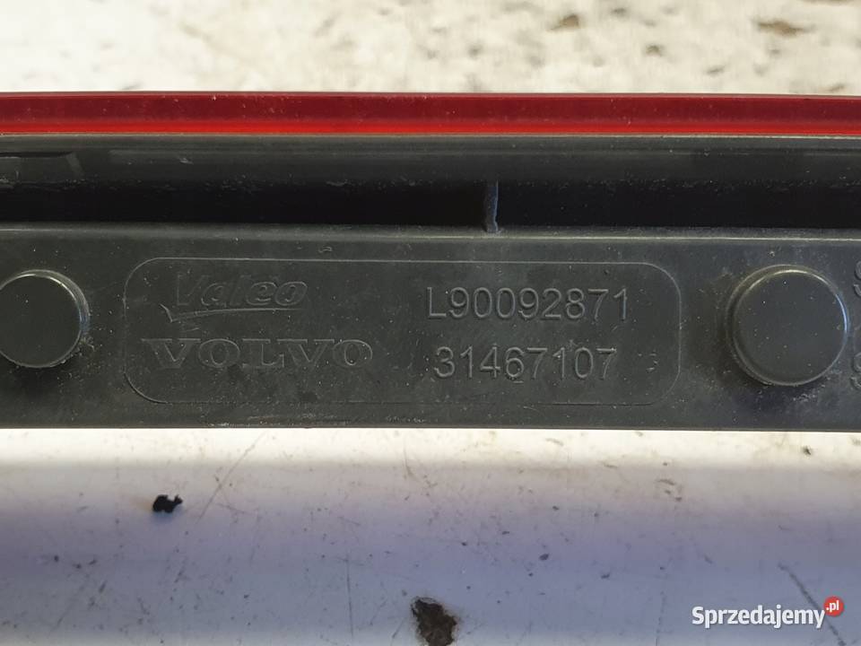 Volvo XC60 TRZECIE ŚWIATŁO STOP Stopu lampa lubelskie Chełm
