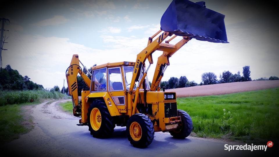 MF 50BX 4x4 Massey Ferguson Koparko Ładowarka Koparko ładowarki małopolskie Zagórze