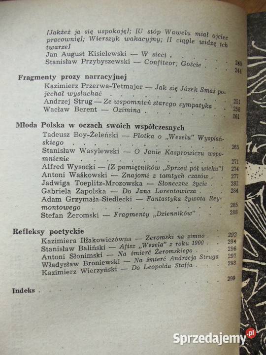 Młoda Polska charakterystyka i teksty Głuchołazy