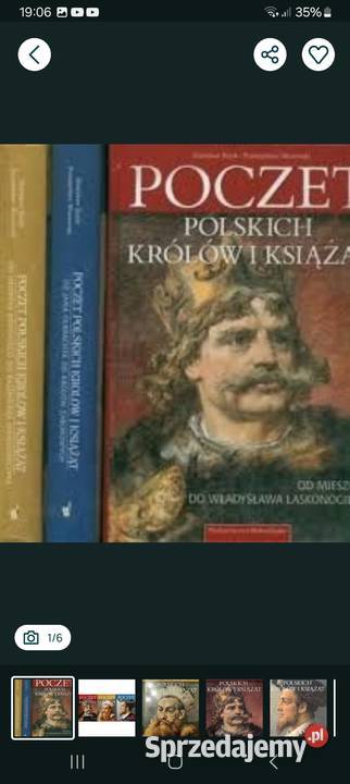 Poczet Polskich królów i książąt 3 Tomy OPRAWA Siemianowice Śląskie