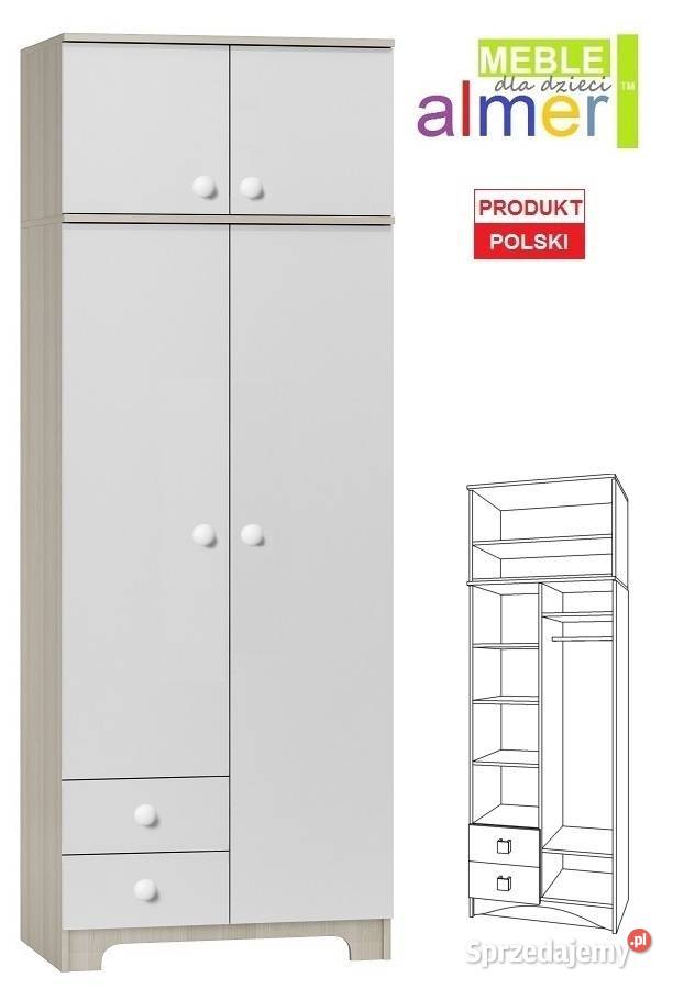NORDI II N8 N szafa dziecięca 80x53 w227 Jastrzębie-Zdrój sprzedam