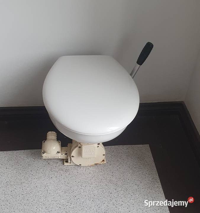 toaleta Morska jachtowa wc do łodzi jachtu motorówki