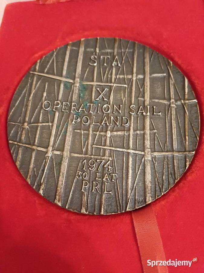 Medal okolicznościowy Operacja Żagiel 1974