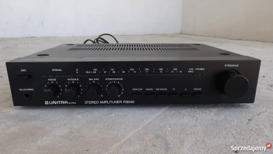 Amplituner UNITRA R8040 Grodziczno sprzedam
