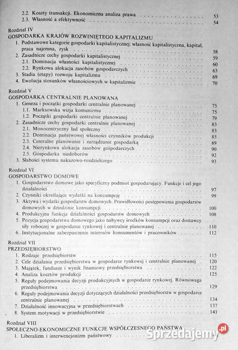 Elementarne zagadnienia ekonomii Roman Milewski